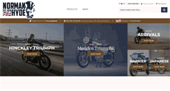 Desktop Screenshot of normanhyde.co.uk